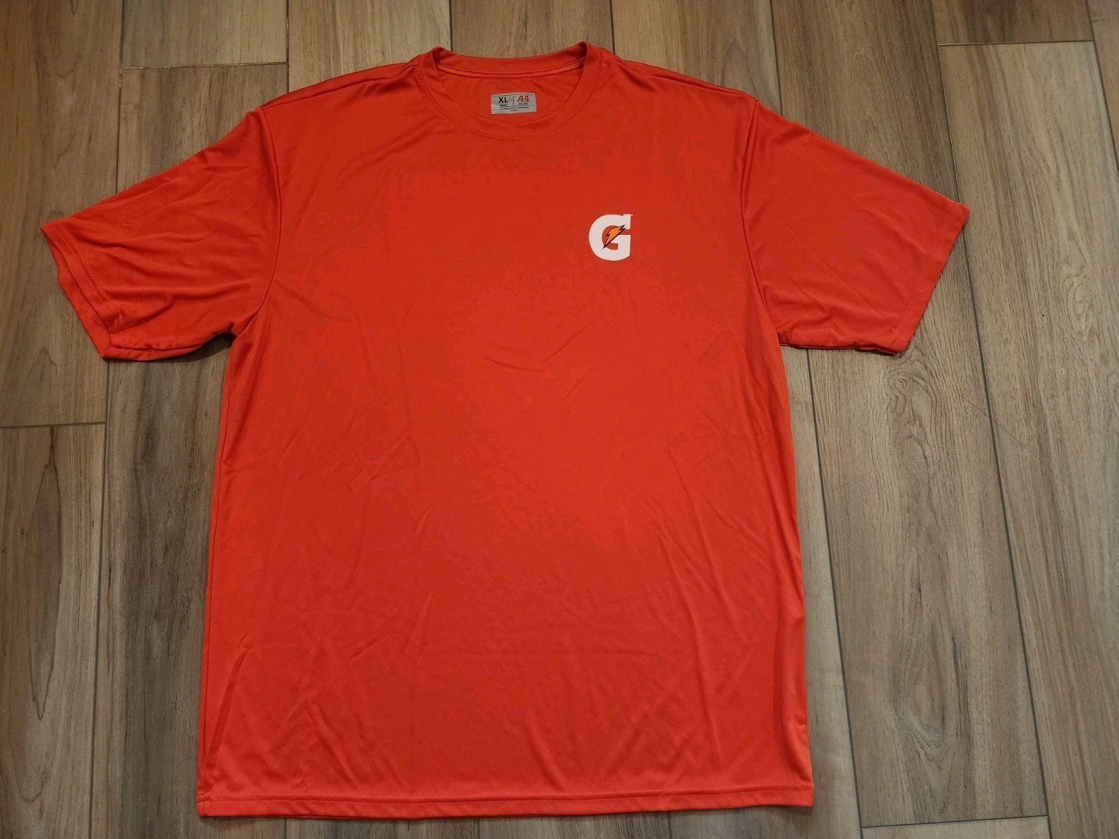 GATORADE Sports Drink XL Orange T-Shirt Athletic A4 Dri-Fit Short Sleeve