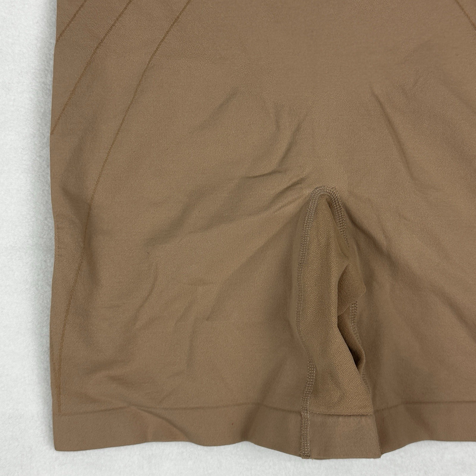 Maidenform Size Large Bottom Shorts Shapewear Firm Control DMS091 Beige