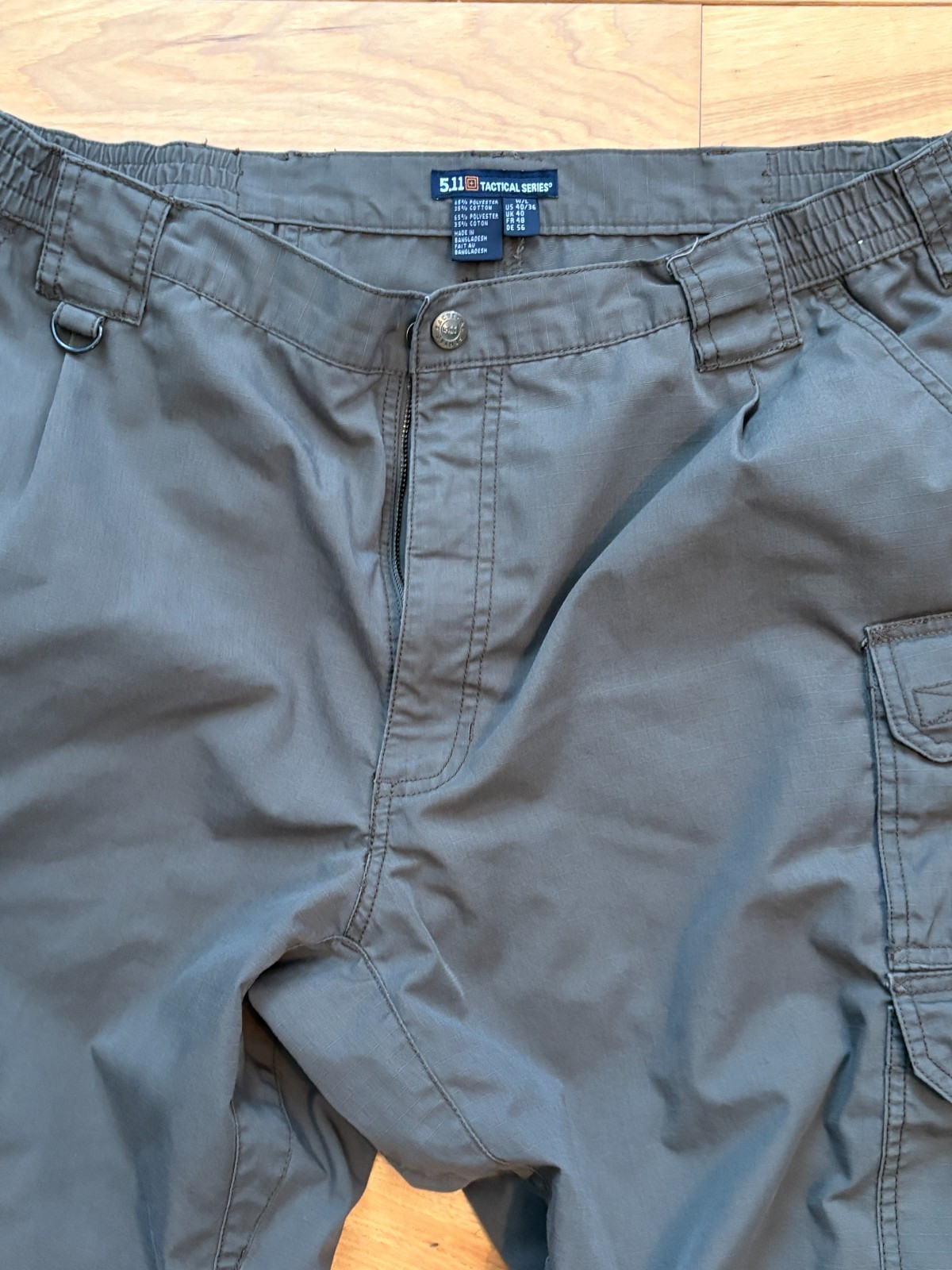 5.11 taclite pro tactical pants 40×36 Green preworn but very good
