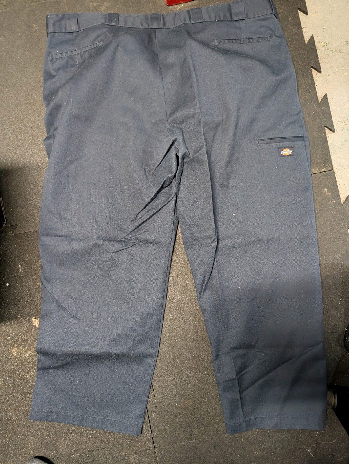 Dickies Double Knee Work Pants Loose Fit Mens Big & Tall 52×30 Khaki&Navy