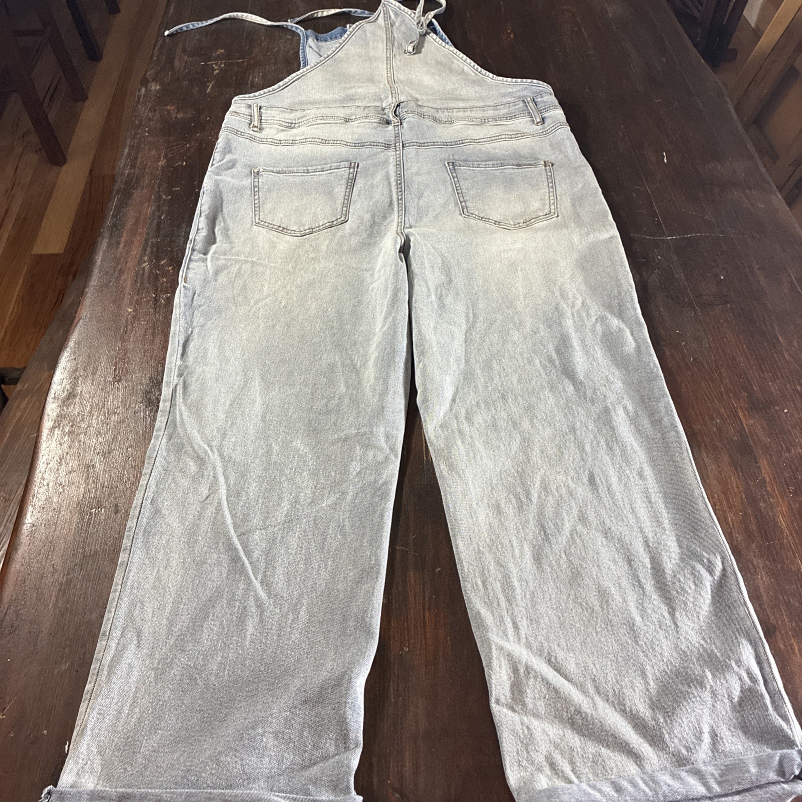Women’s Cato New With Tag Denim Overalls – Size 12 Paint Spatter Design