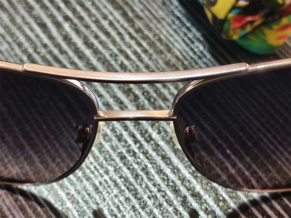 NIB Maui Jim Cook Pines Rose Gold Titanium Polarized Sunglasses RS774-16R