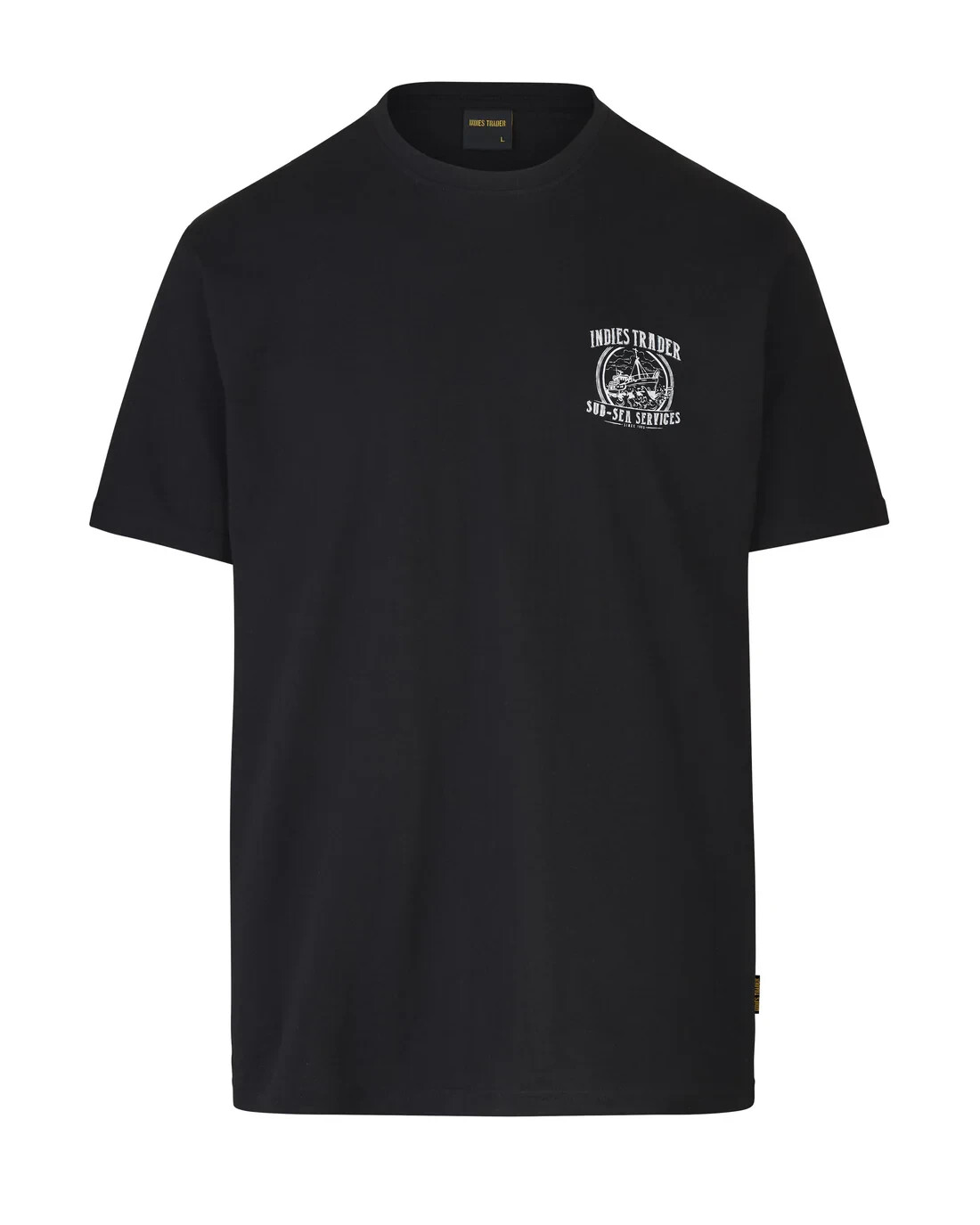Indies Trader Apparel Division 100% Organic Cotton T-Shirt “THE 330 BELOW”