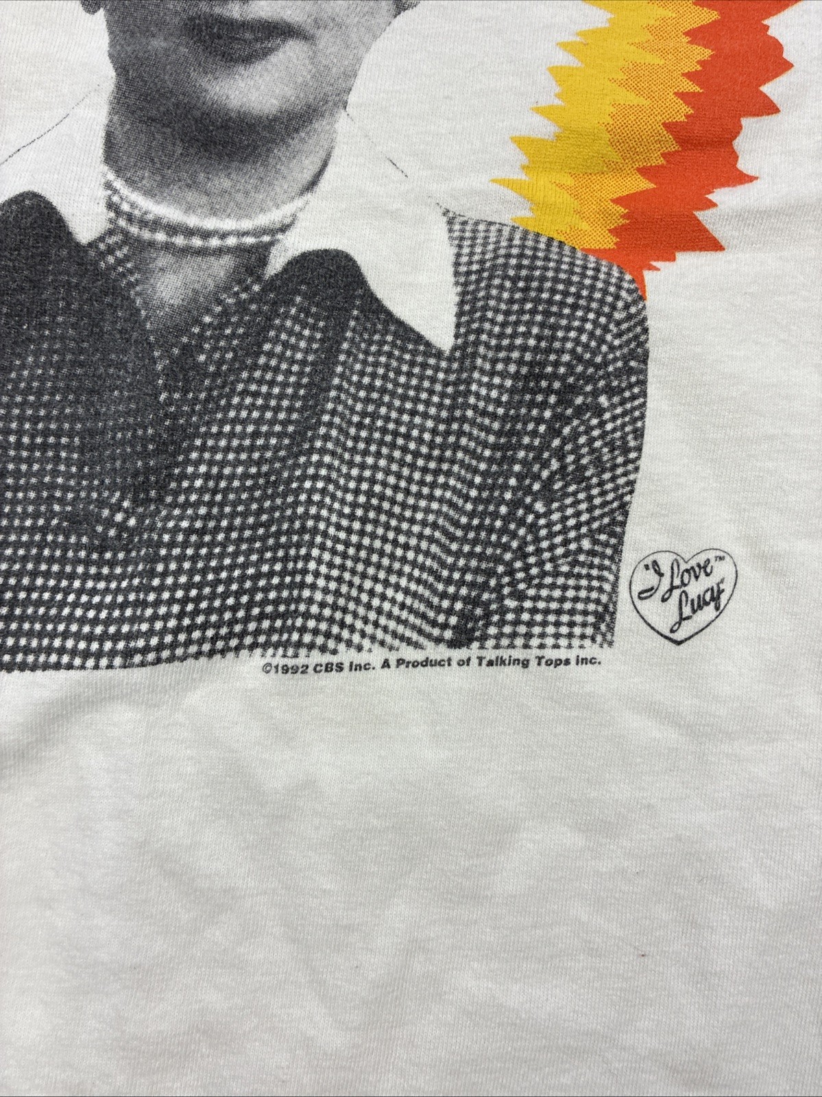 VTG I Love Lucy Vitameatavegamin 1992 CBS Promo T Shirt Sz L Tultex RARE