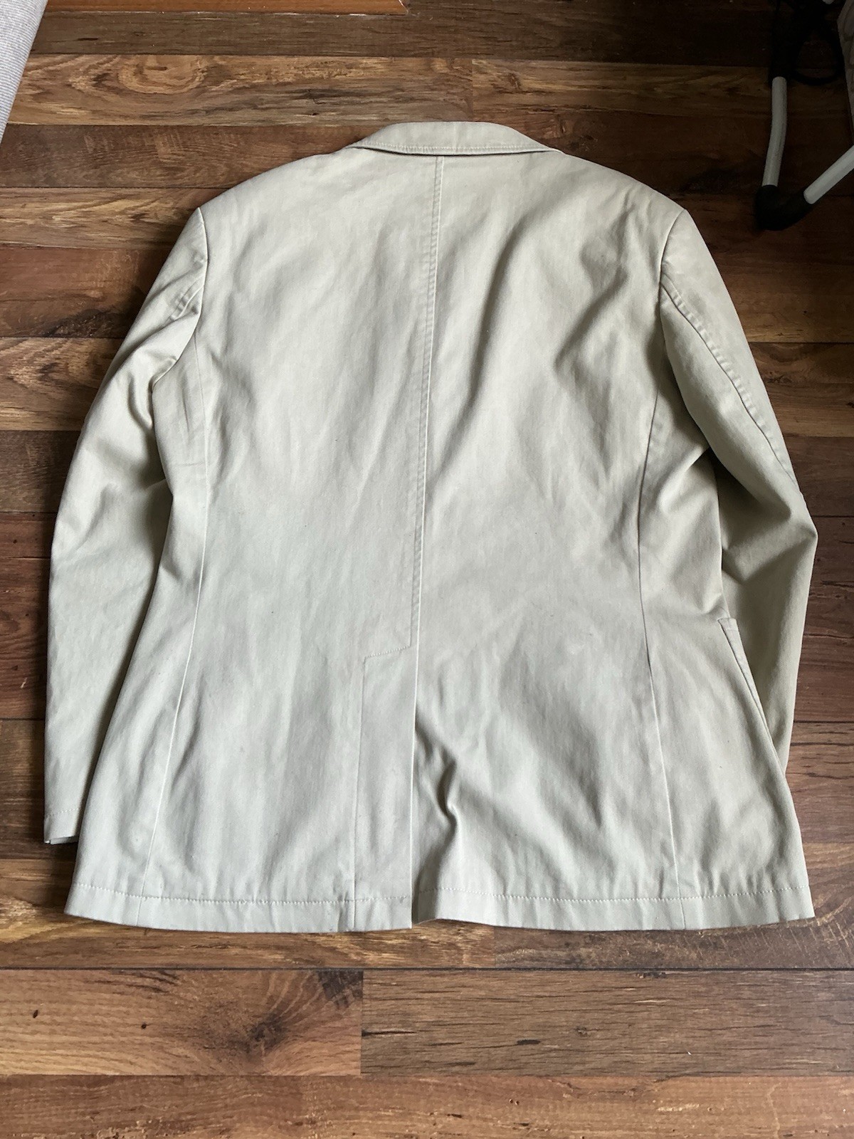 JAMES MEADE Beige Blazer 98% Cotton Jacket size size 42 Mens Casual Smart