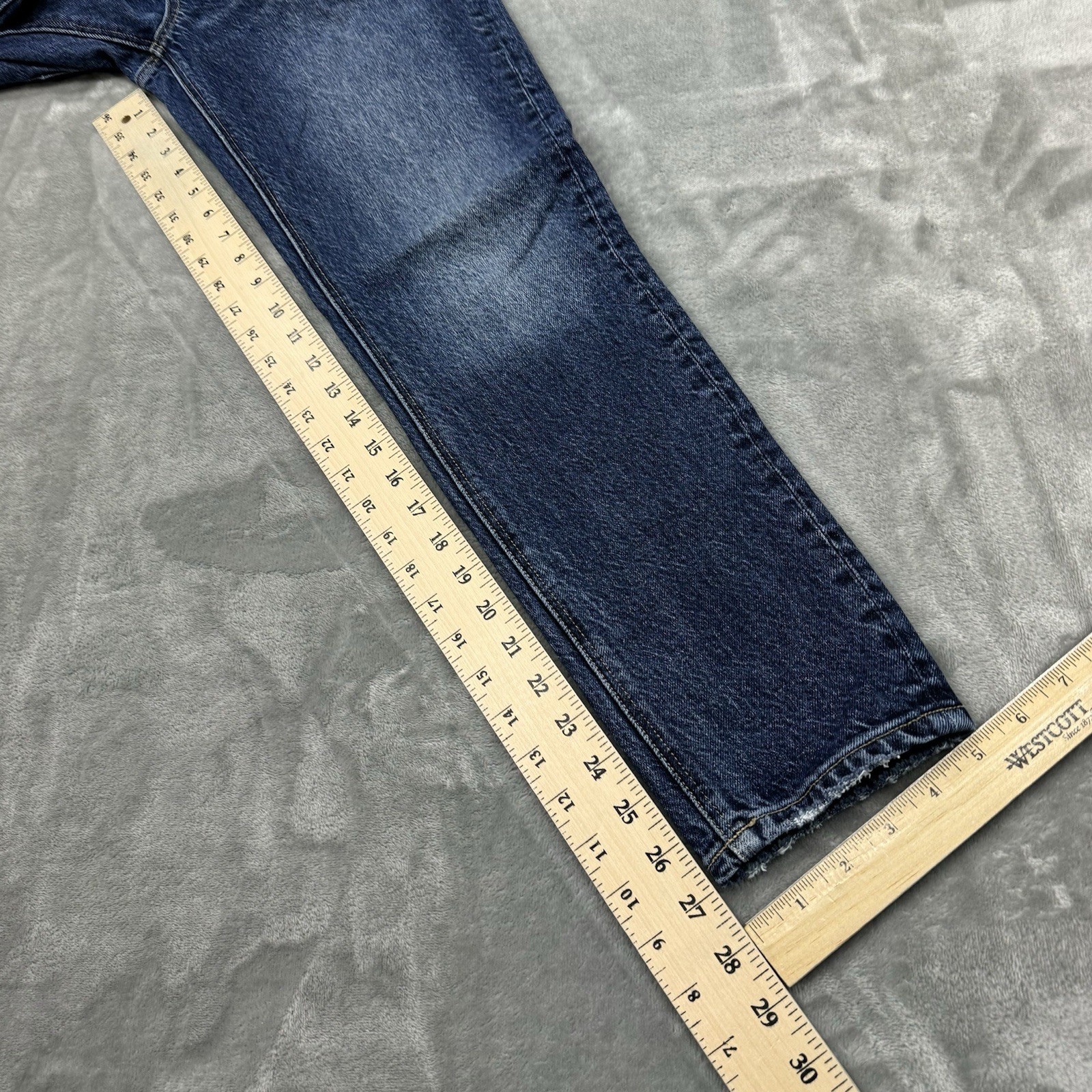 American Eagle Jeans Womens 2 Short Blue 90s Skinny Stretch Dark Wash Denim City