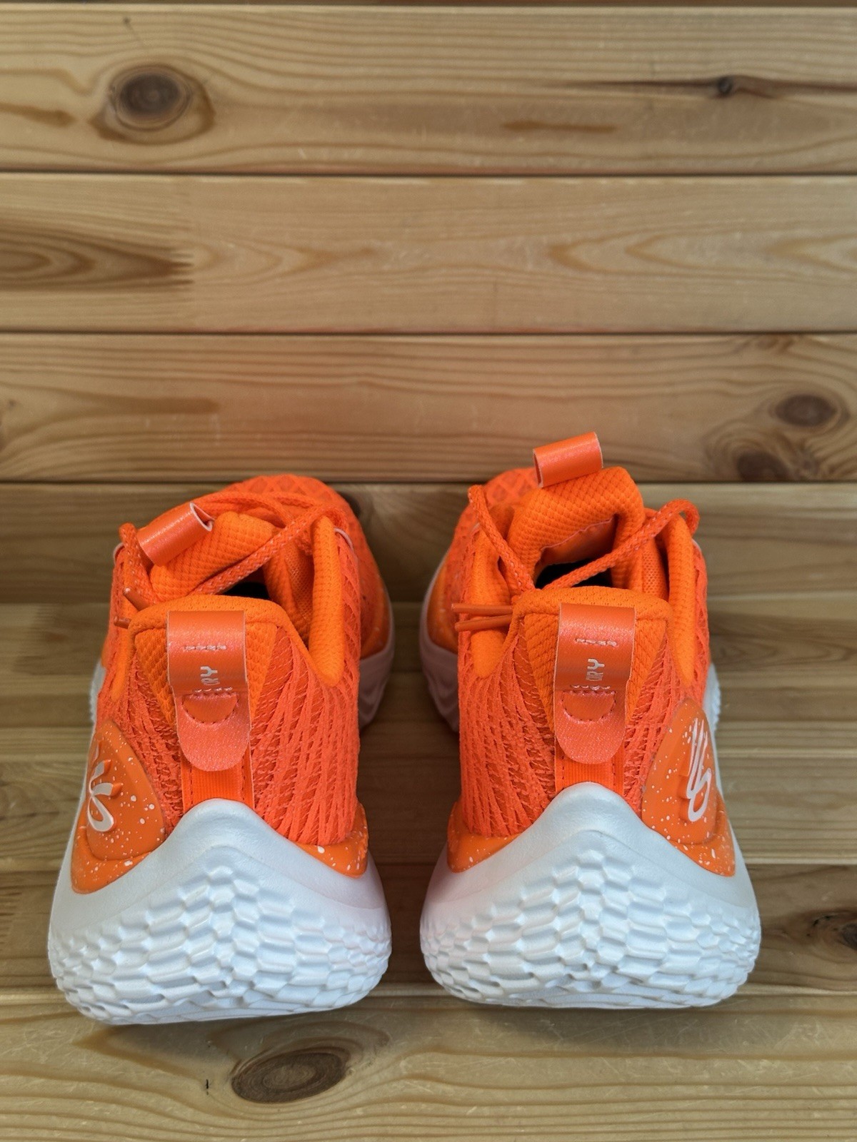 Size 12.5 – Under Armour Curry Flow 10 Team Orange Bang Bright 3026624-800
