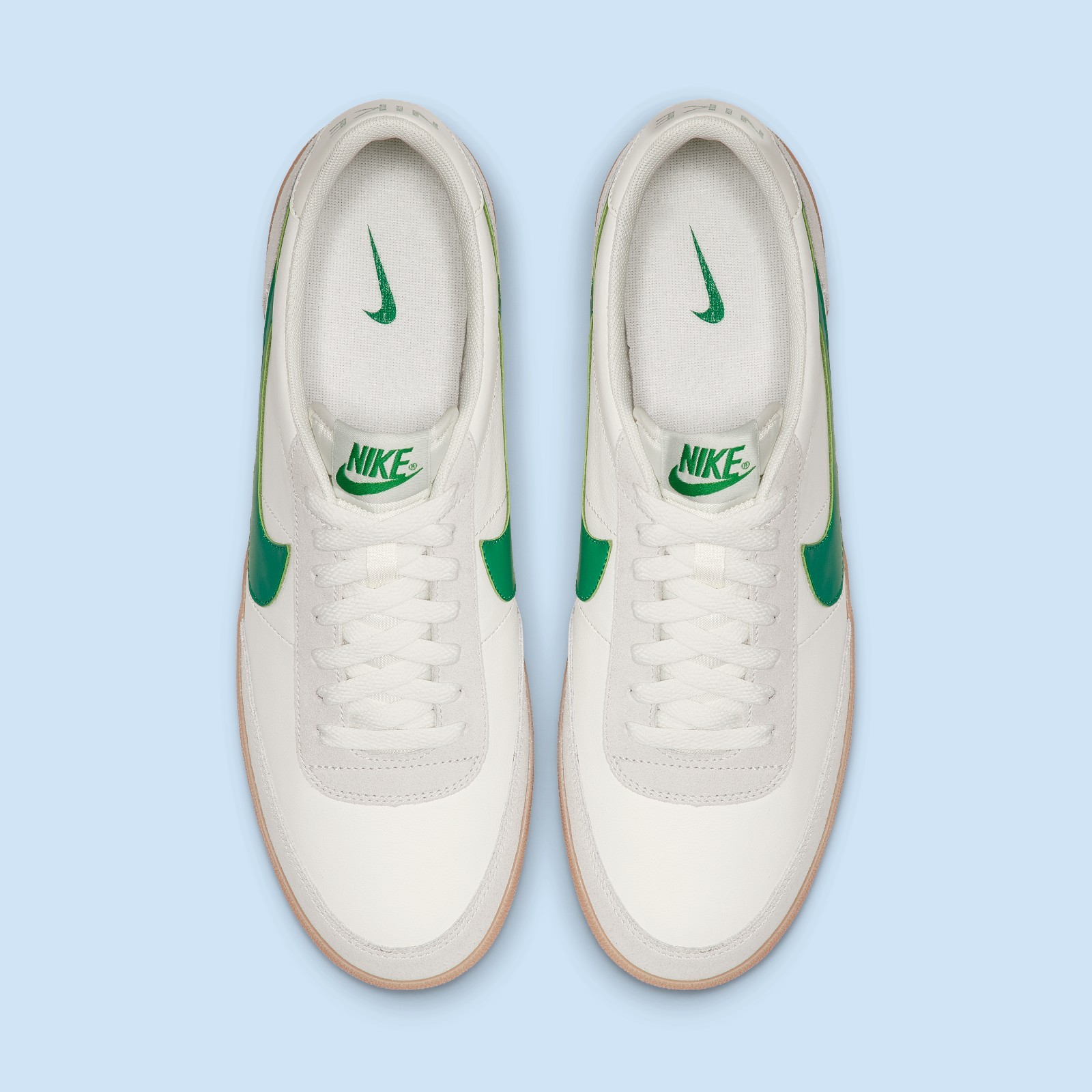Nike Killshot 2 Leather White Lucid Green 432997-111 Men’s Size 9.5 Shoes #121F