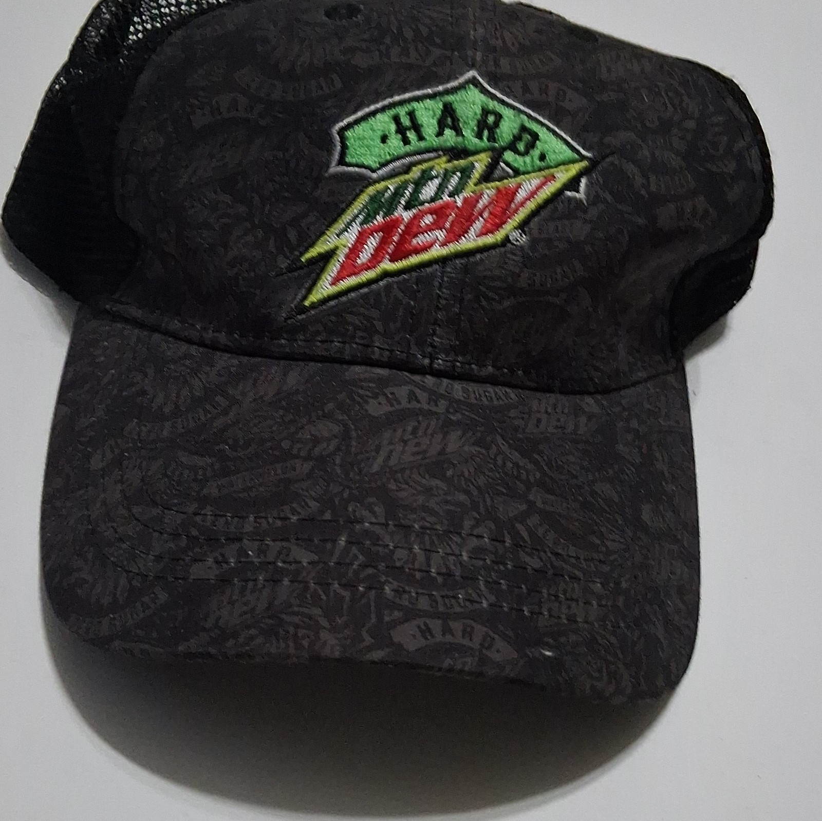 Pre Owned Hard Mtn Dew Snapback Hat
