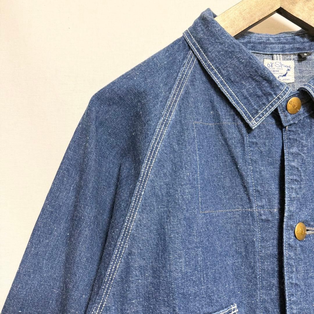 orSlow Or Slow 1950 Denim Jacket Jacket Men’s Made in Japan Size XL(4)
