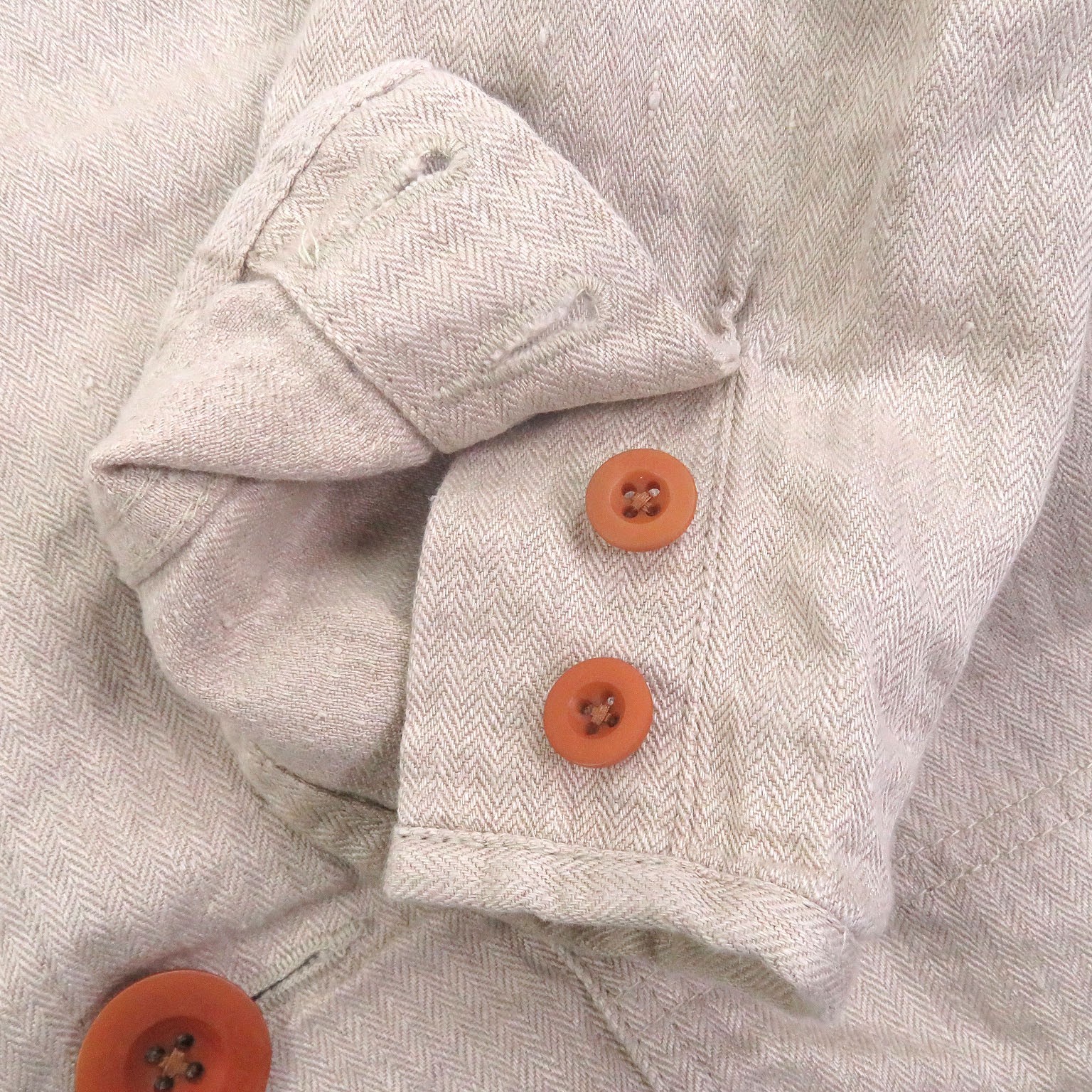 VISVIM Herringbone Linen Coat – DUTY FREE