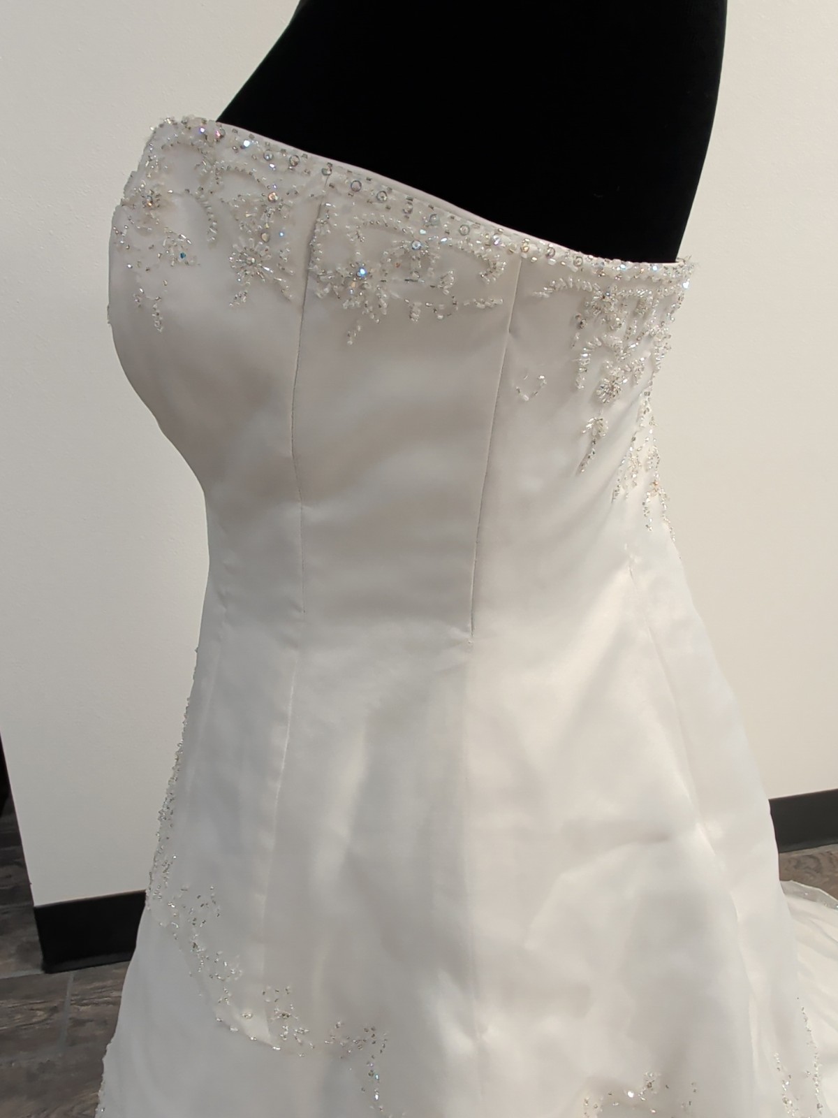 morilee Mori Lee by Madeline Gardner Strapless Tiered Wedding Dress Prom Gown 20