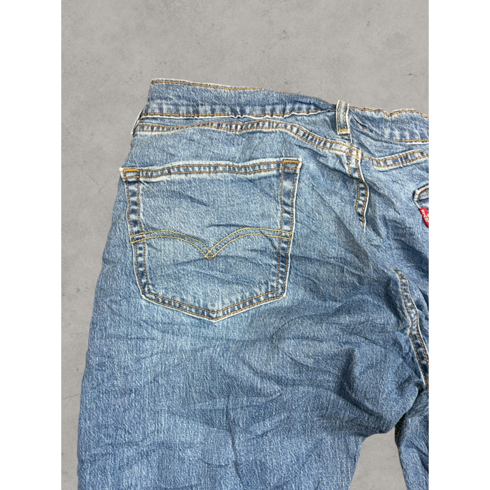 Levis 559 Relaxed Straight Mens Jeans Blue Denim Medium Wash 33×30
