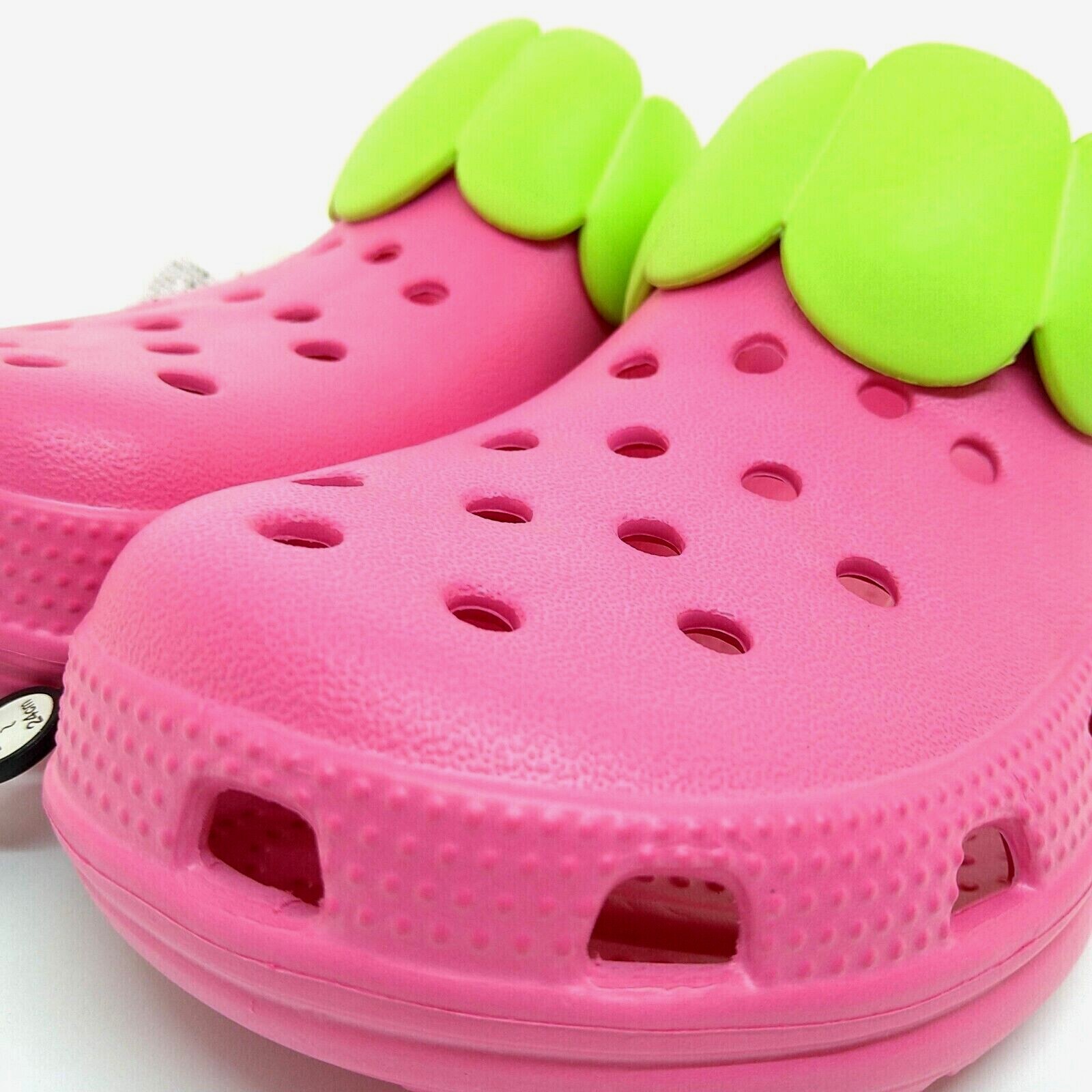 Strawberry Sandals Fruit Slippers Shoes Clog 2 Colors and 2 Sizes From Japan New