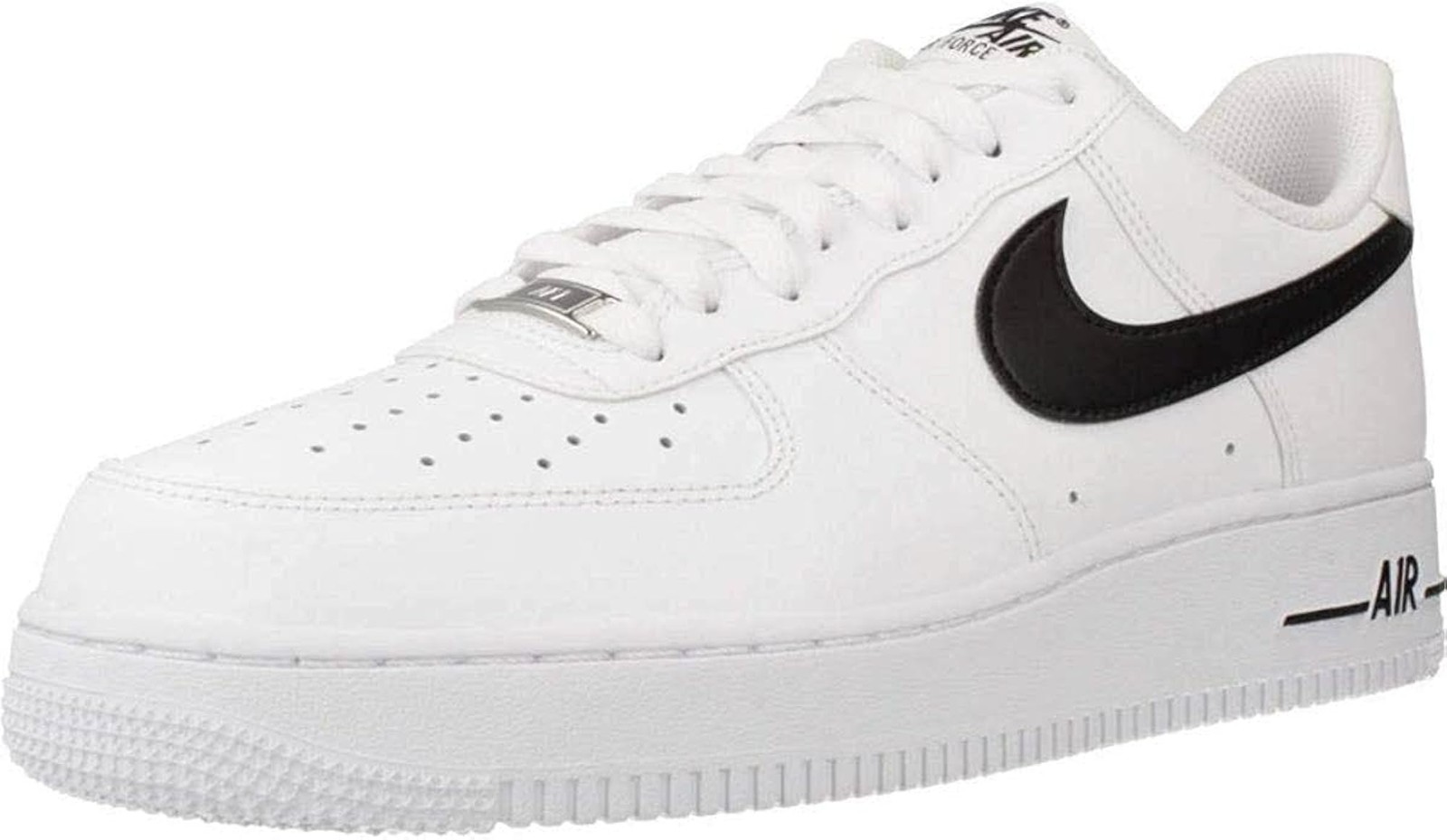 NIKE Men’s Low-Top Sneakers Basketball Shoe, Black White 100, 9.5 – White Black