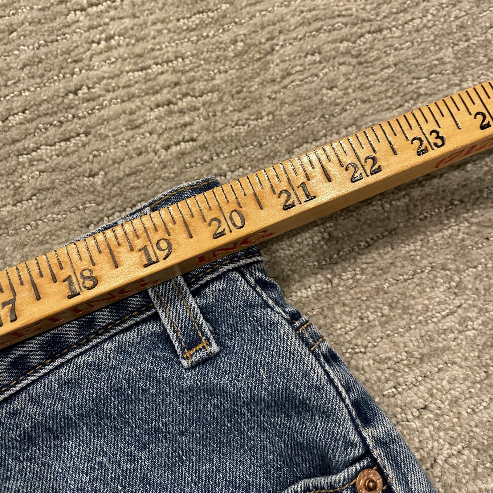 Vintage Levis 505 Shorts Mens 42 Denim Jean USA 90s USA Grunge Hip Hop Deadstock