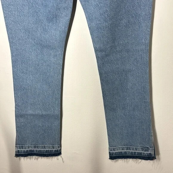 American Eagle Jeans Womens 6 Reg Blue Stretch ’90s Low Rise Skinny Kick Denim