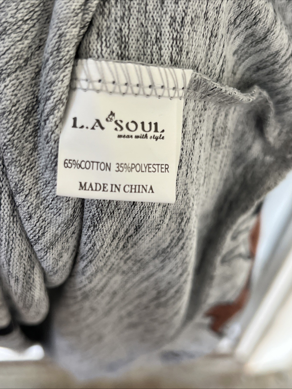 La Soul Hoodie All Over Dog Breed Print Size 3x Plus Size