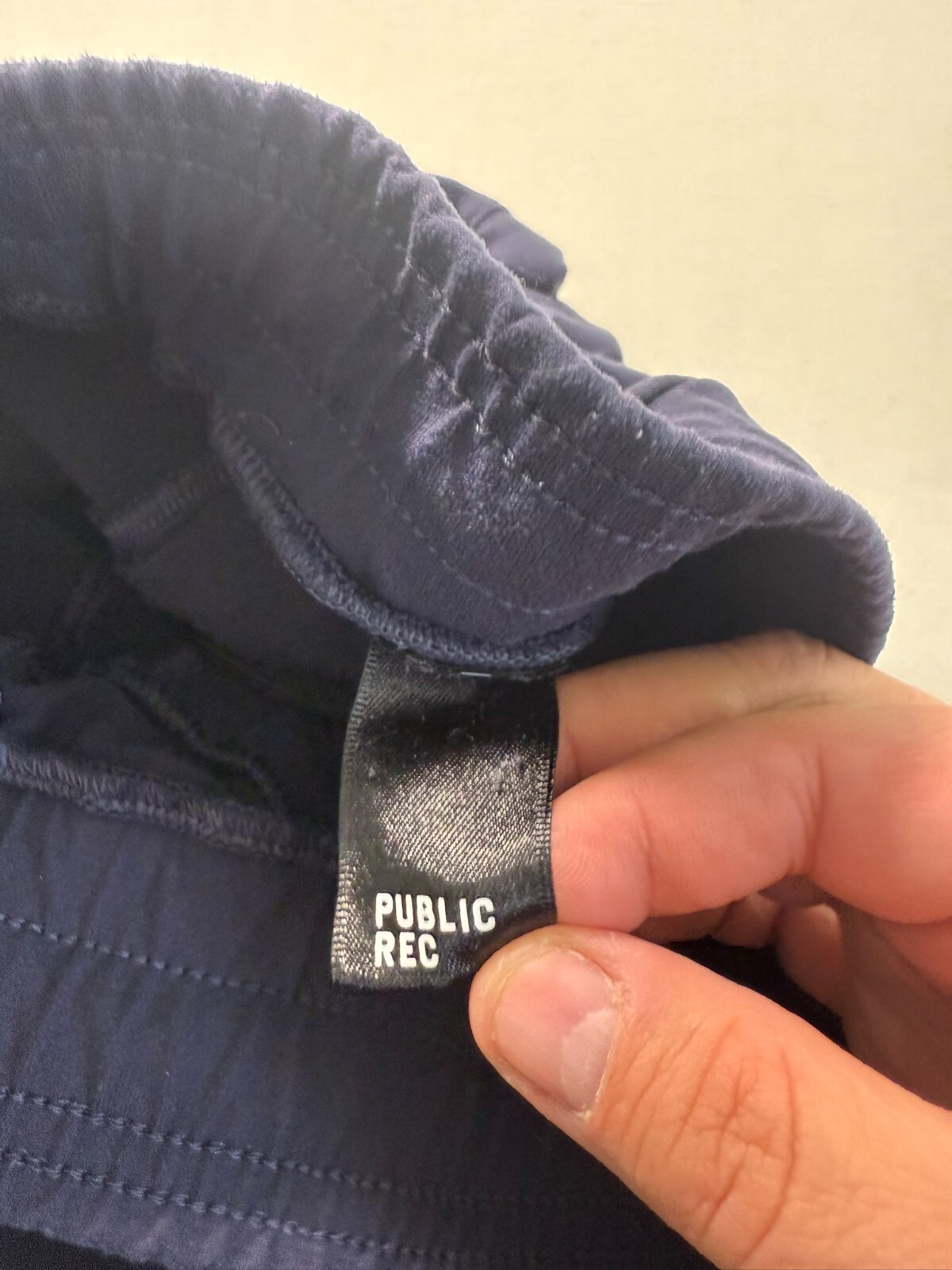 Public Rec Weekender Pant 32×30 Navy Blue Jogger Sweatpants Lounge Stretch