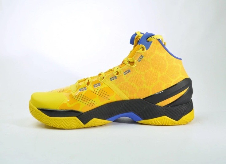Under Armour Men’s Curry 2 Double Bang Basketball Shoes Sz. 12 NEW 3026281-700
