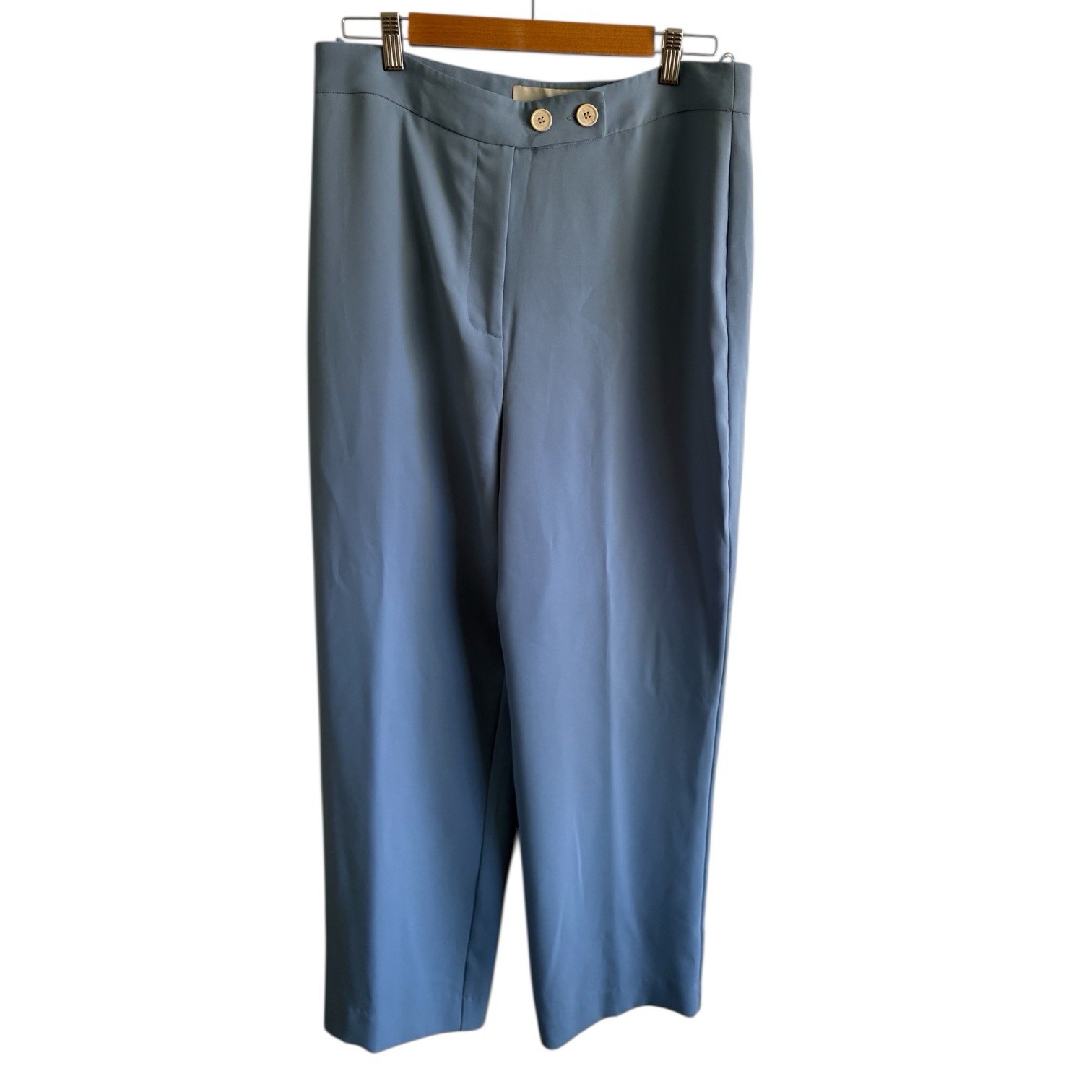 Veronika Maine Powder Blue Dress Pants Size AU 14 US 10 BNWT Work Trousers