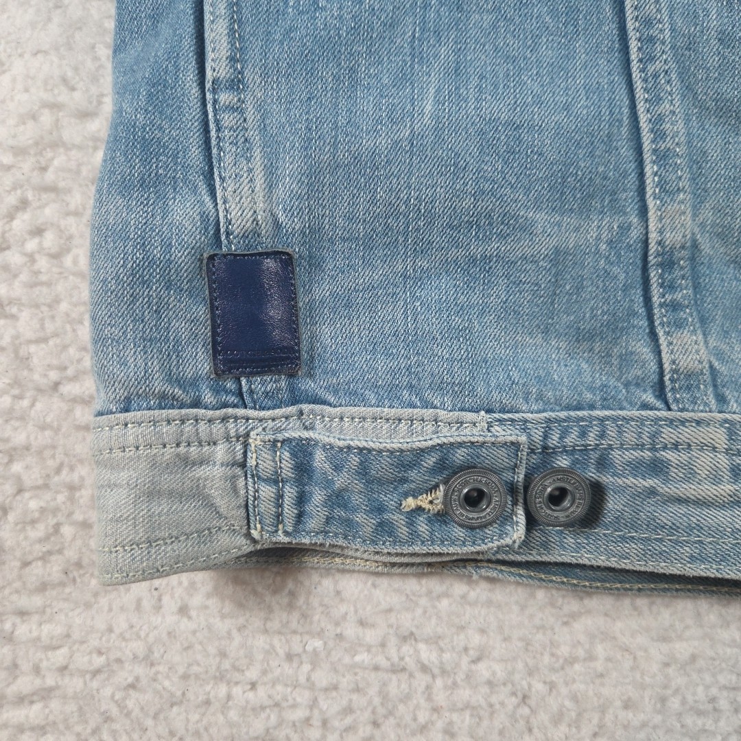 Scotch & Soda Denim Jacket Womens XL Stone Washed Blue