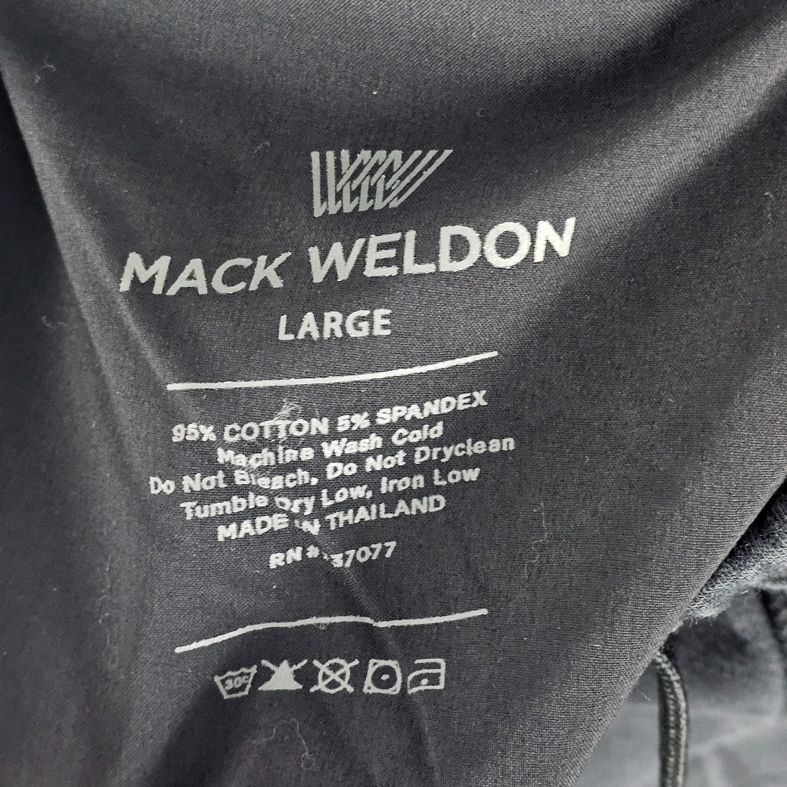 Mack Weldon Sweatpants Men’s Large Stretch Comfort Fit For Daily Wear Drawstring