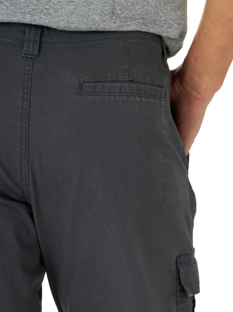 Men’s Wrangler Cargo Pants w/ Stretch Relaxed Fit Anthracite Grey CHOOSE SIZE