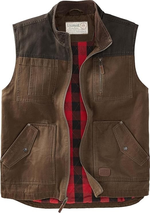 NWT Legendary Whitetails Hunting Outfitters Men’s Tough As Buck Vest – 2XL