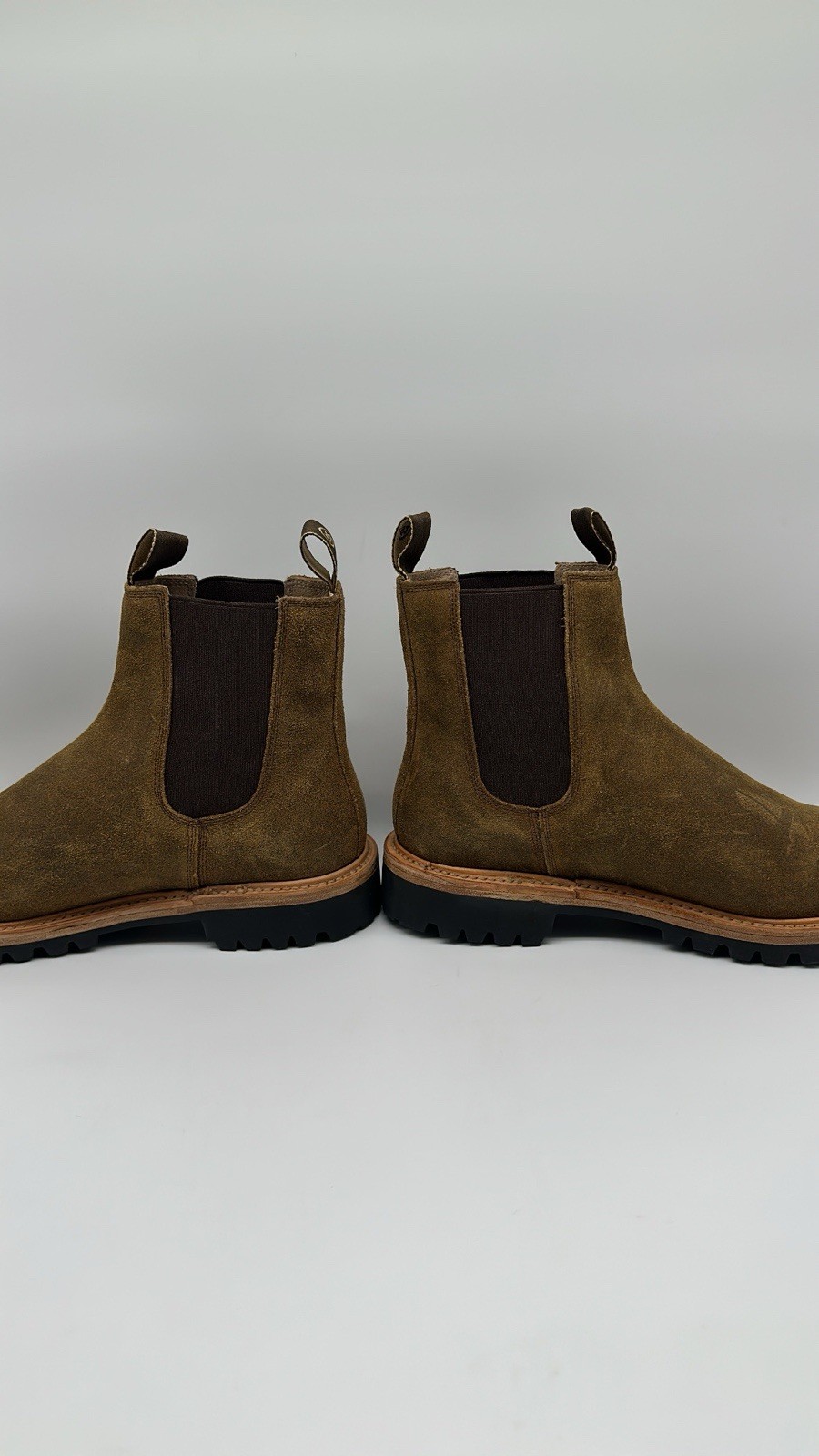 Taylor Stitch L.E. The Ranch Boots in Golden Brown Waxed Suede Men’s Sz 10 D NEW