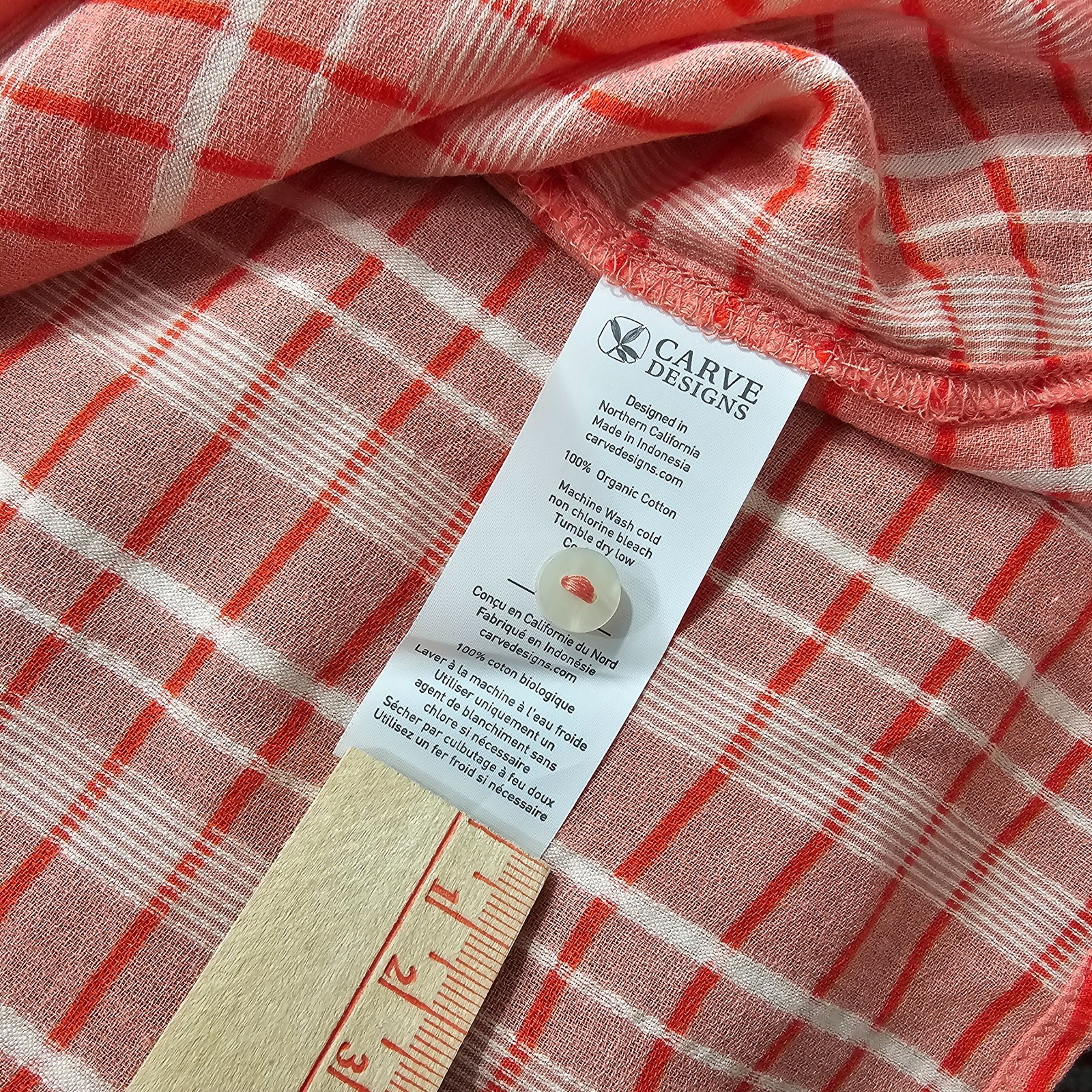 Carve Designs Women’s Top 100% Organic Cotton Size XS