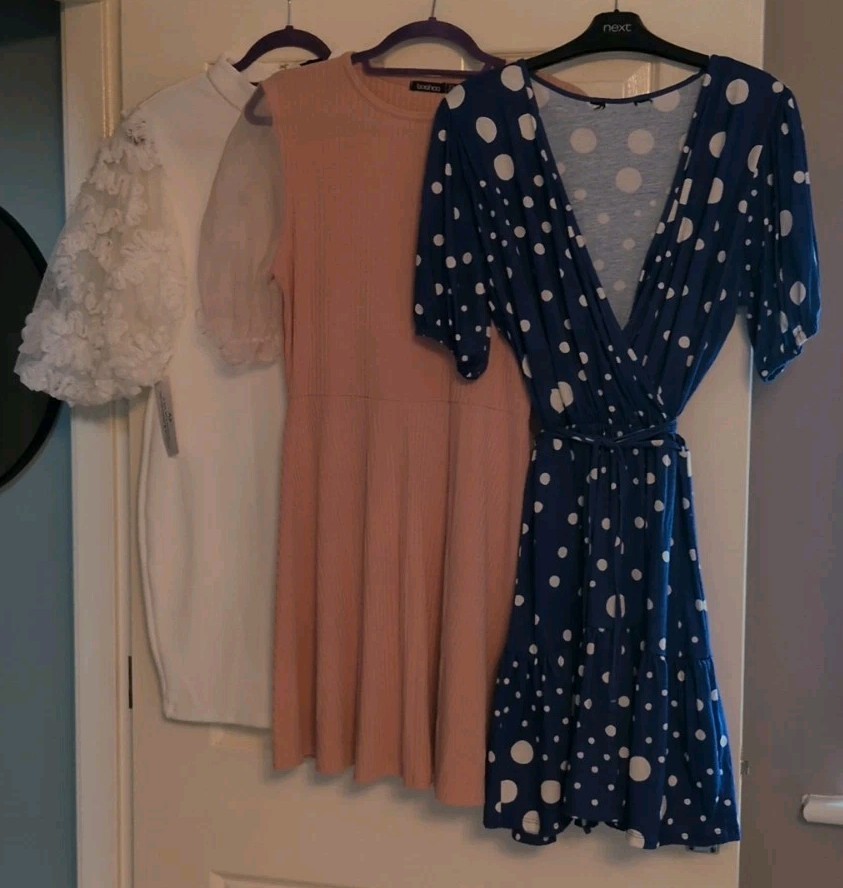 Ladies👗3 Dress, UK Size 14, SUMMER ⛱️ Bundle: Excellent Condition, 1 BNWT 👗 ⛱️