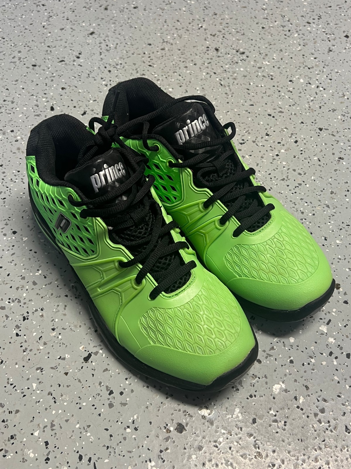 Prince Warrior TeXtreme Limited Edition Tennis Shoe Green / Black – US Size 11