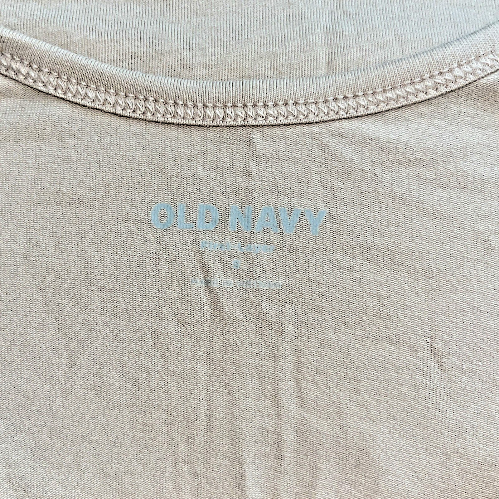 NWT Old Navy Tank Top First Layer Small Basic Solid Scoop Neck Stretch Neutral