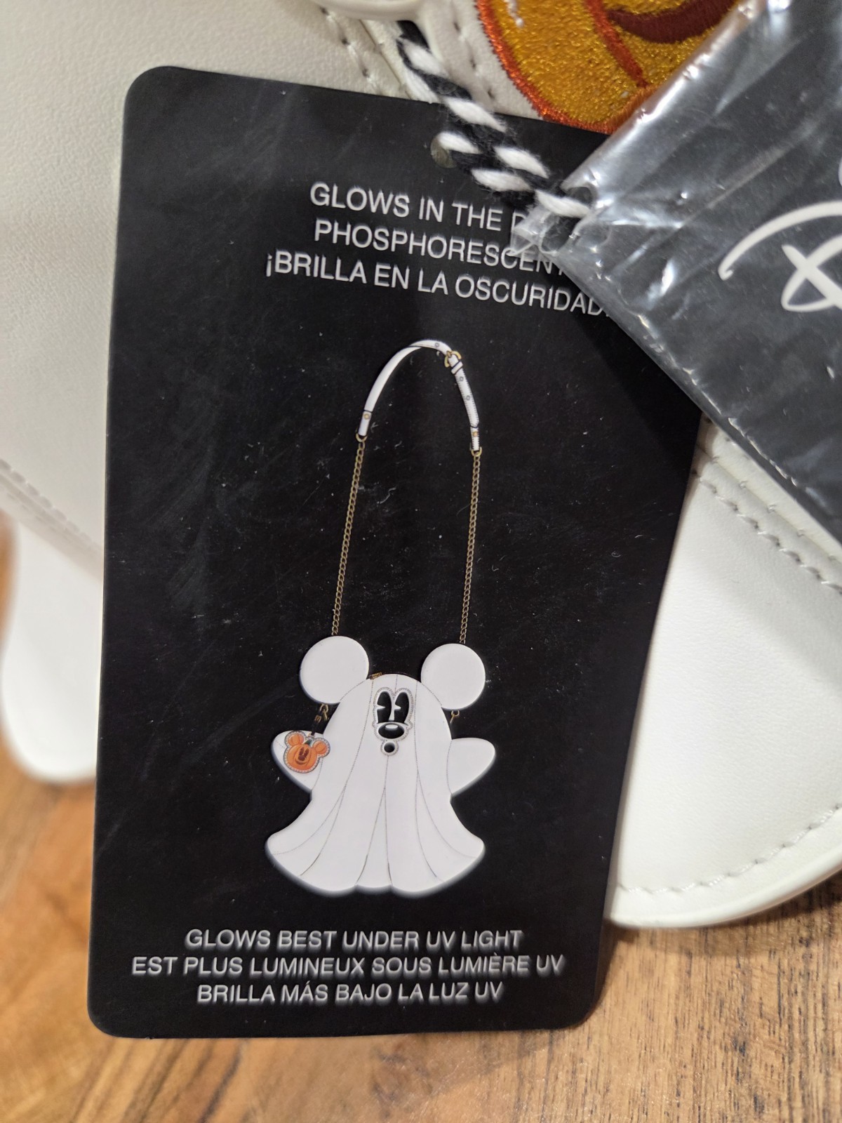 Loungefly Disney Mickey Mouse Glow Ghost Mini Backpack NWT ready to ship