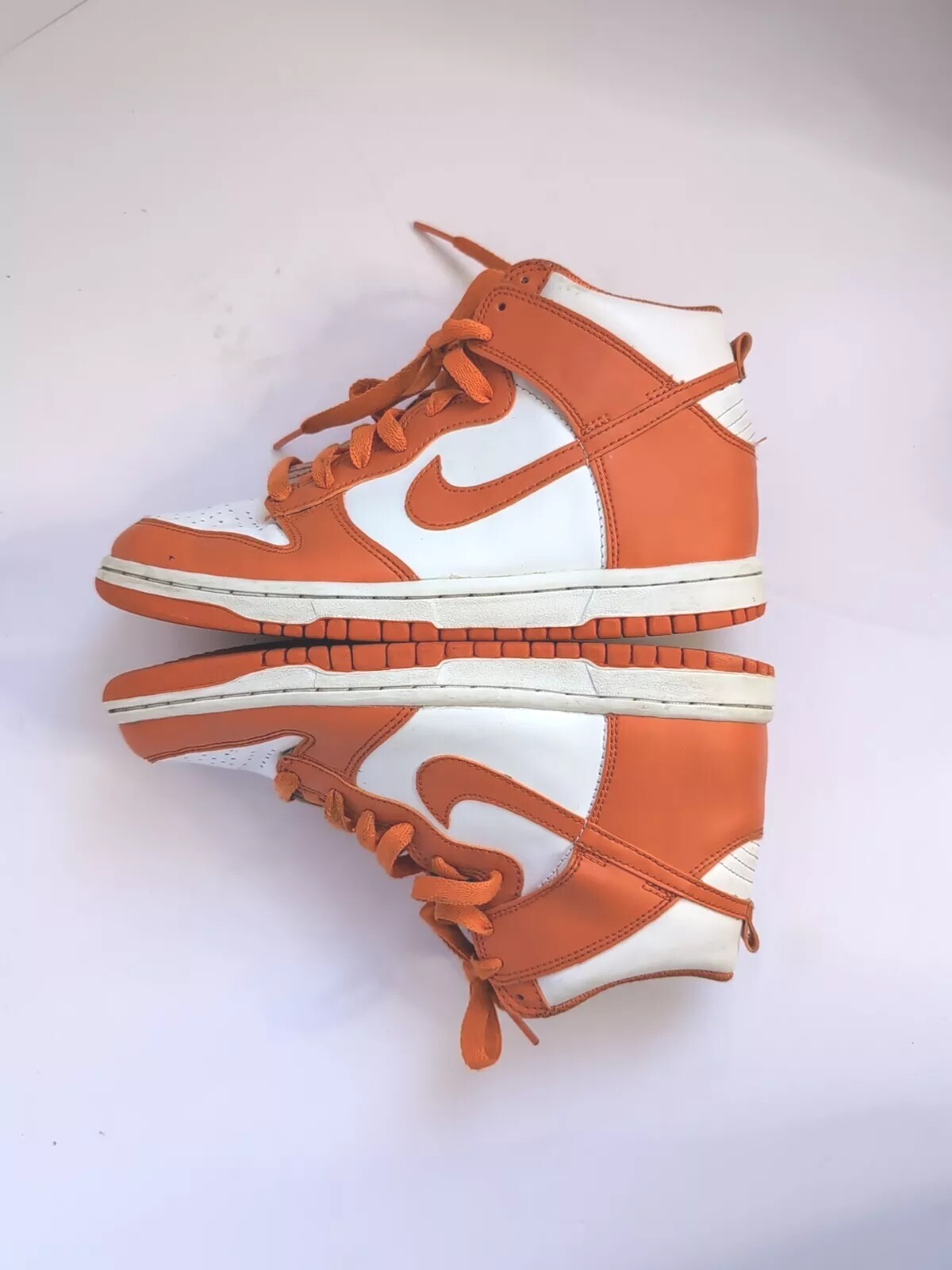 Size 4.5Y Nike Dunk High SP Syracuse DB2179-100 Orange/White 2020