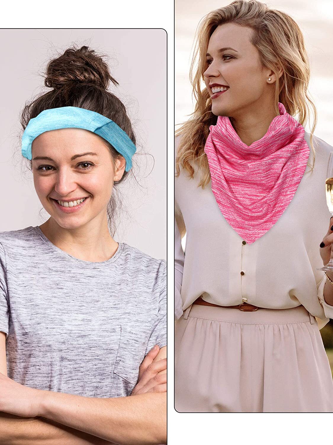 Neck Gaiter with Ear Loops UV Protection Neck Scarf Covers Bandana for Men Women