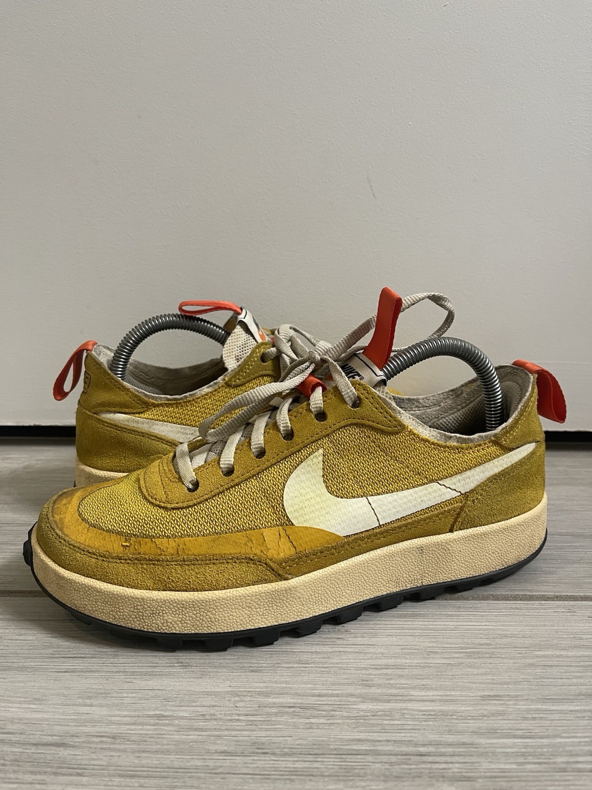 Nike General Purpose Shoes Tom Sachs Archive Dark Sulfur Yellow Women’s Size 8