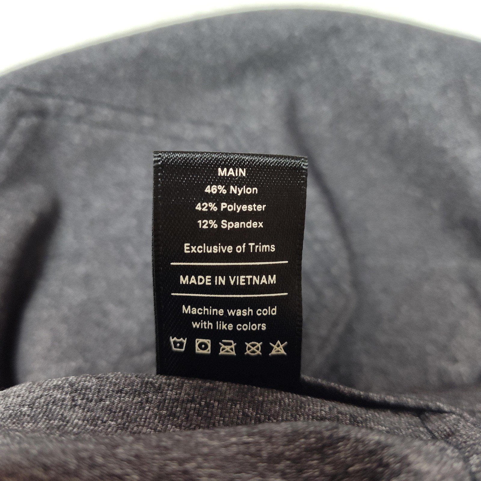 Public Rec Pants Men 36×32 Gray Chino Slim Stretch Golf Tech Comfort Travel Knit