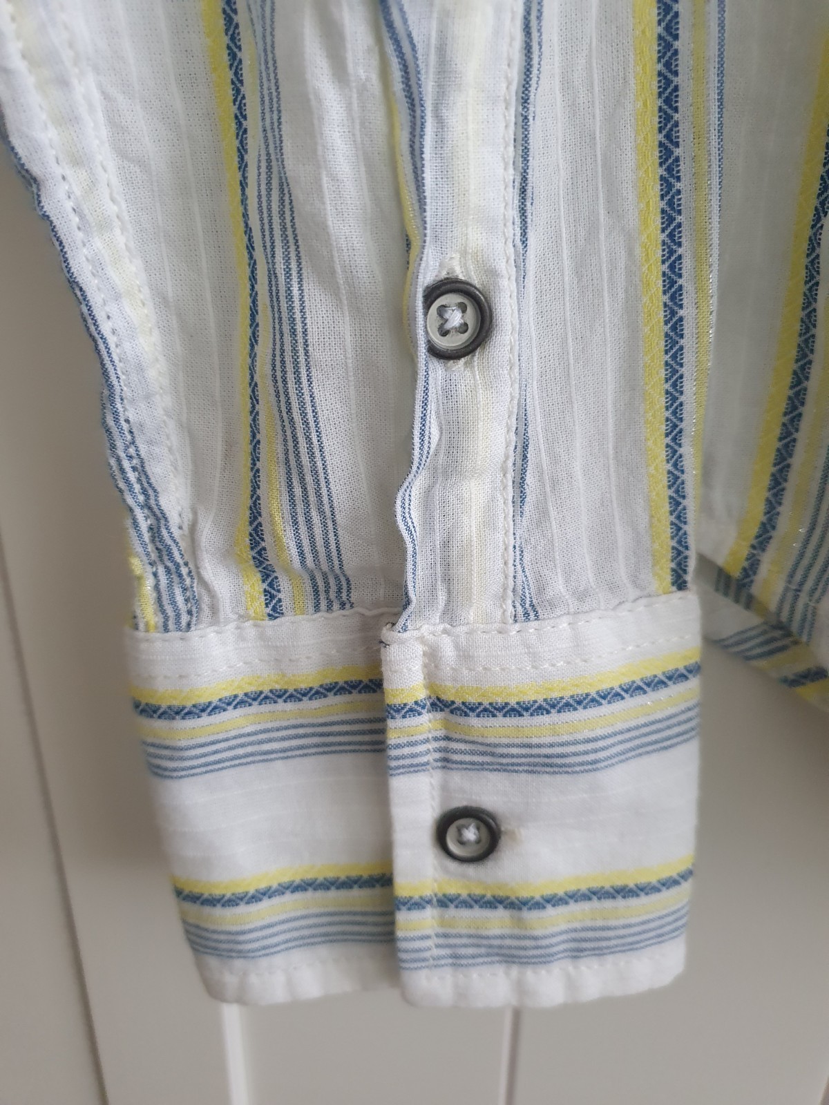 Superdry Striped Lurex Emanuelle Shirt, Women’s Size Small Brand New With Tags