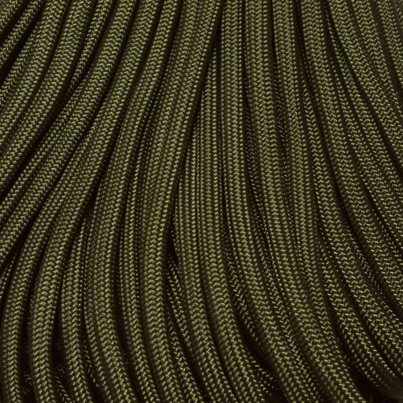 OD Green Boot Laces *Guaranteed for Life* 3mm Paracord Steel Tip Shoelaces