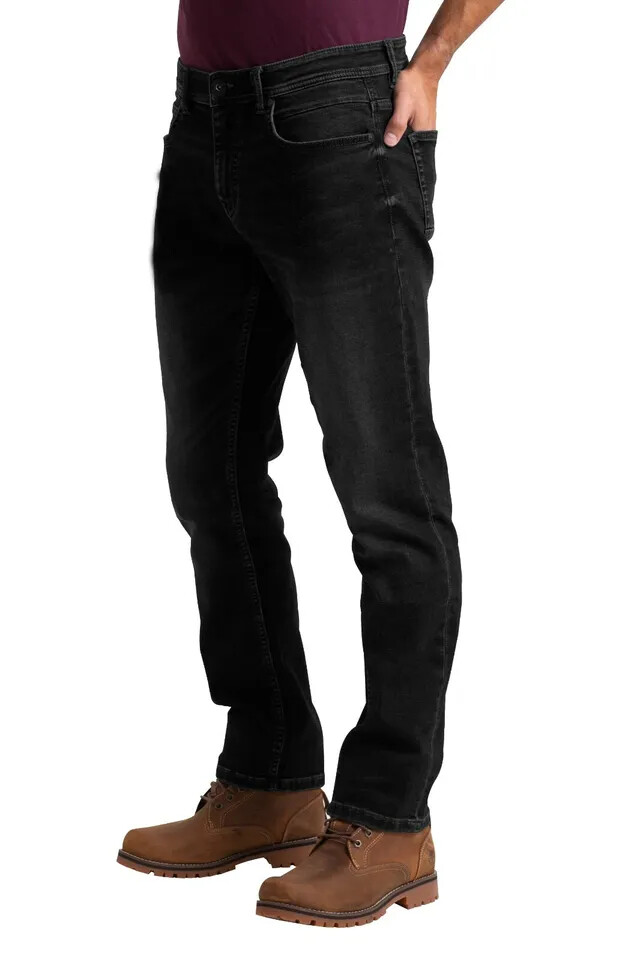 Mens Denim Jeans Knitted Slim Fit Supper Stretch Casual Classic Faded Jeans Pant