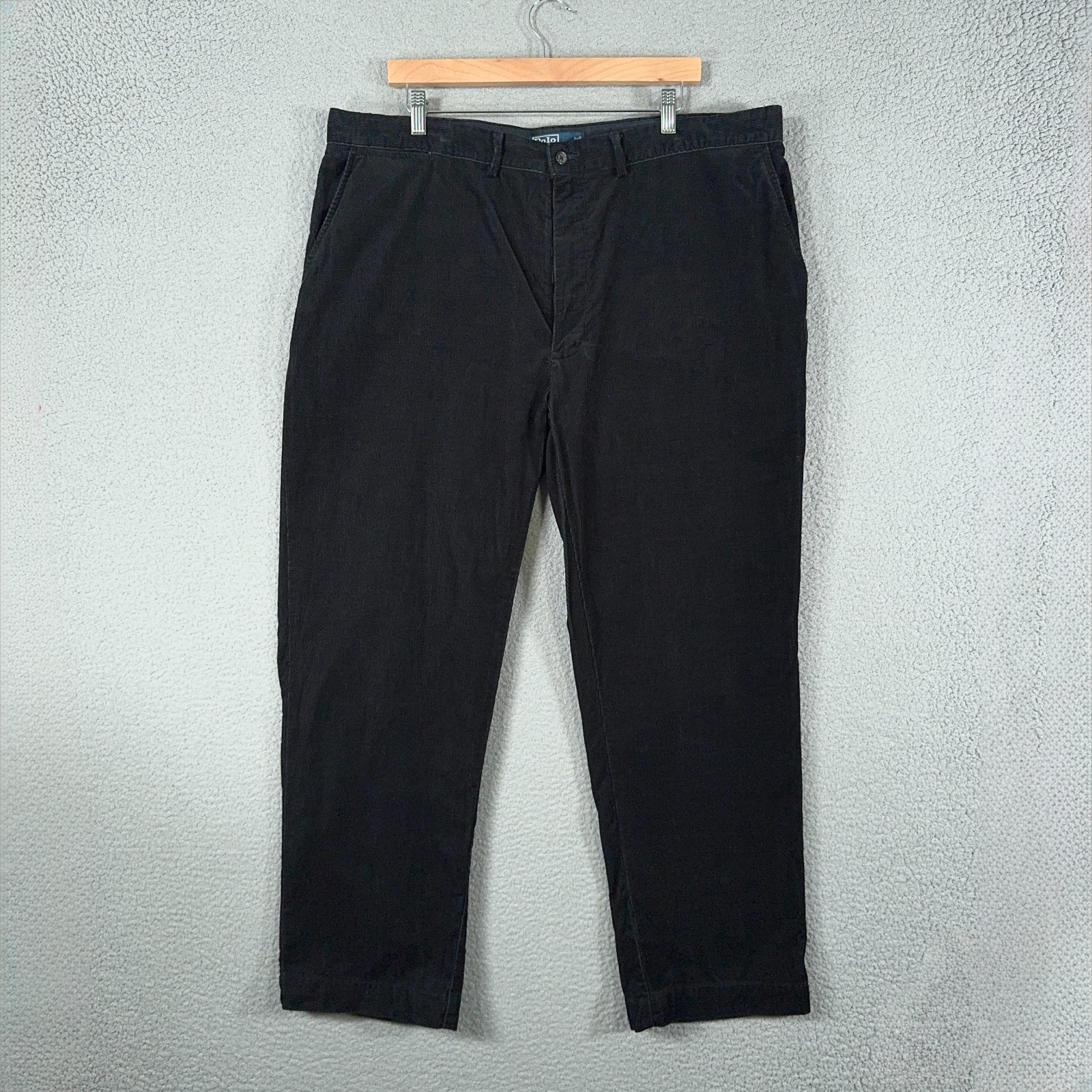Vintage Polo Ralph Lauren Corduroy Pants Mens 40×30 Black Singapore