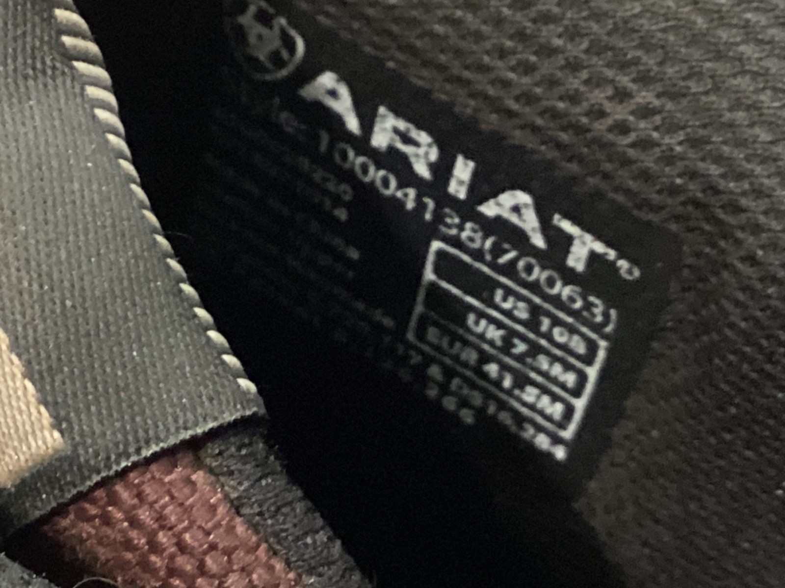 Ariat Terrain Cordovan ATS Work Boots Women 10B Brown Leather 10004138(70063)