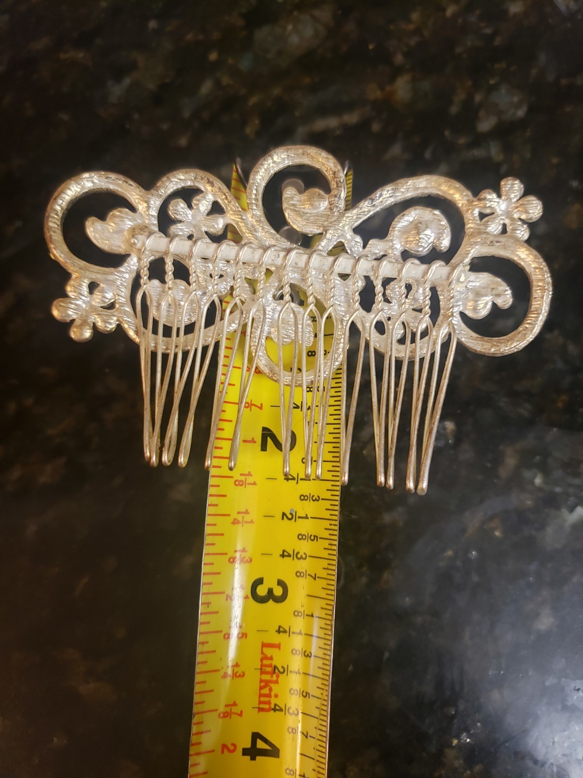 Wedding Hair Comb Bride Crystal Rhinestone Women Hairpins Bridal Headpiece