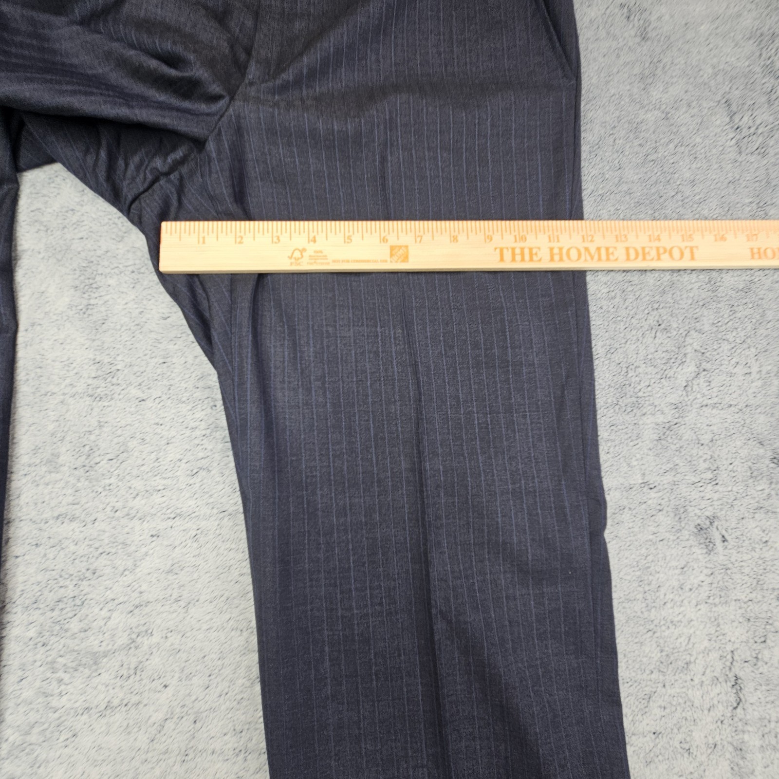Brooks Brothers Pants 1818 Fitzgerald 35×31 Pinstripe Trousers Made In Italy