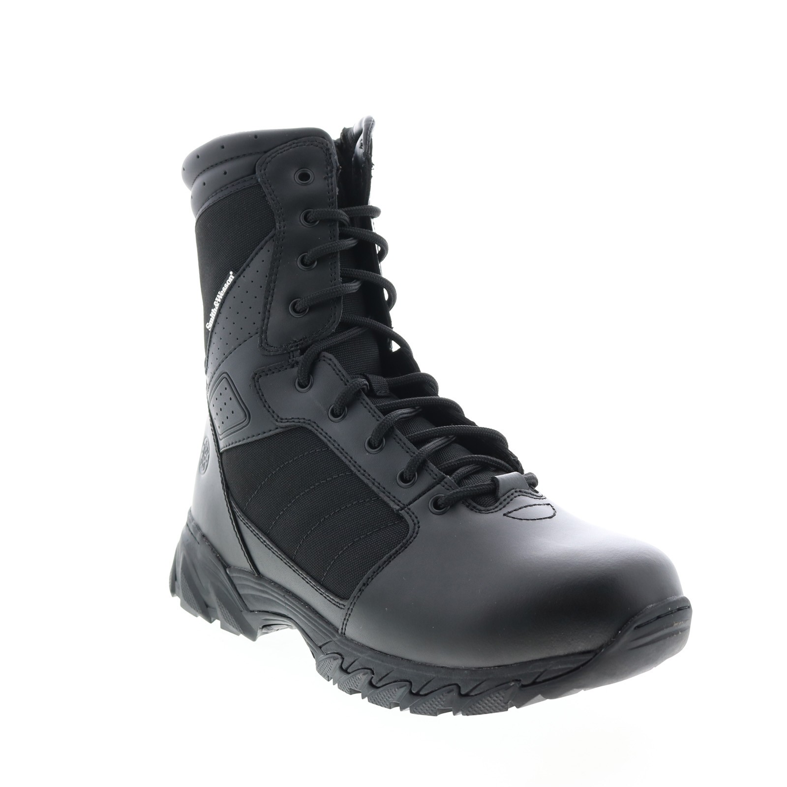 Smith & Wesson Breach 2.0 8″ Side Zip 810201 Mens Black Tactical Boots