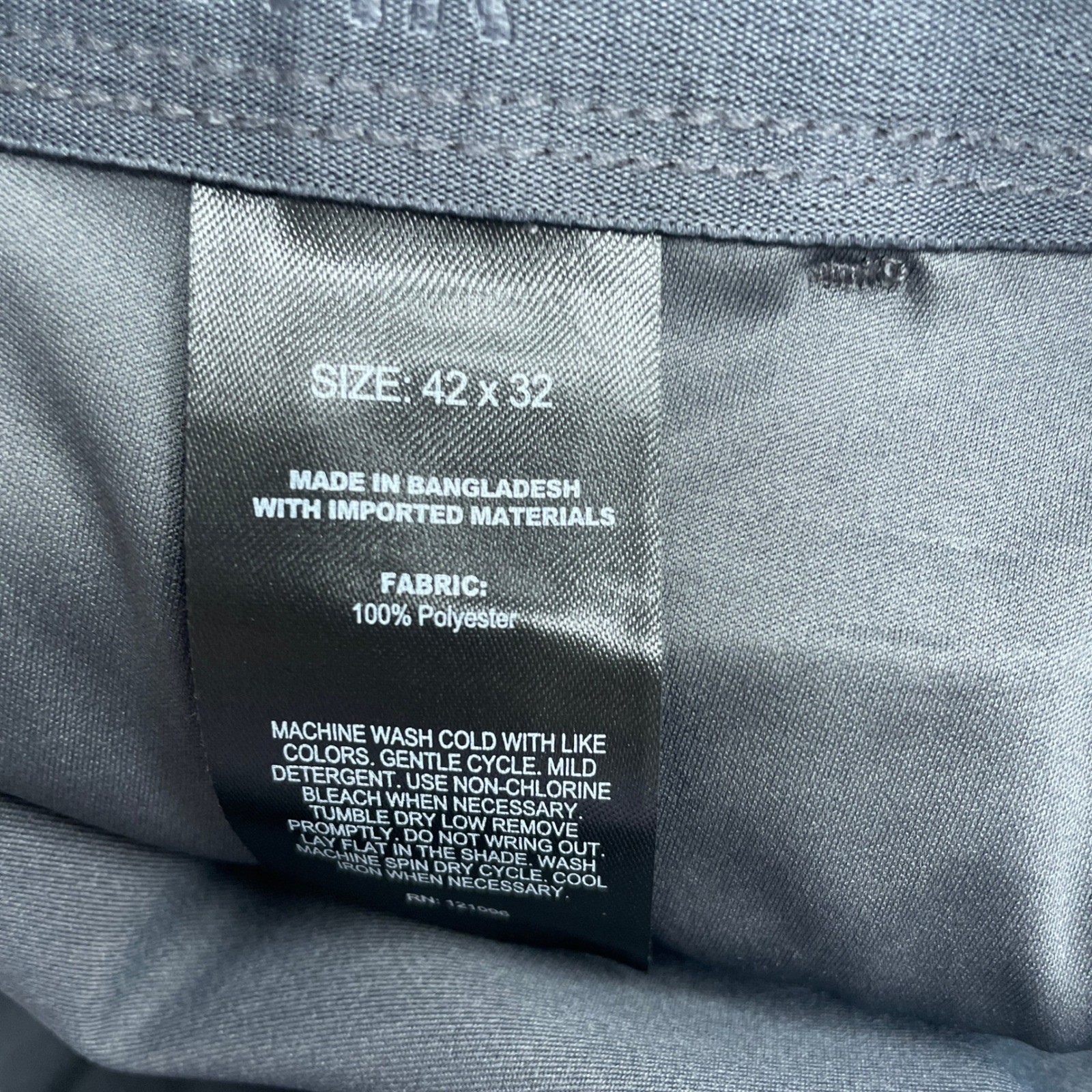 NEW Copper and Oak Supply Men’s 42×32 Co Tech Utility Pants Straight Fit Gray