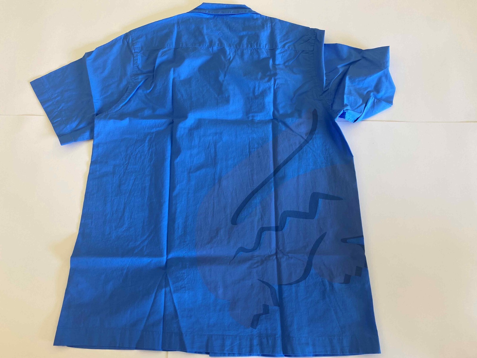 Lacoste Short Sleeve Button Down Shirt – Brand New VARIOUS SIZES- MED BLUE X