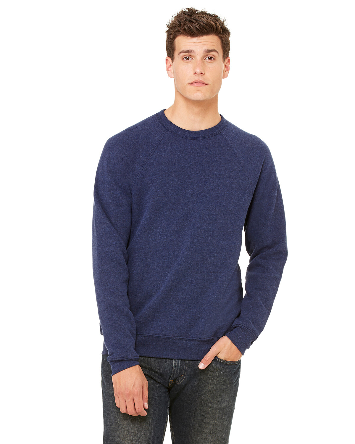 Bella + Canvas Unisex Sponge Fleece Crewneck Sweatshirt 3901 Retail Fit XS-2XL